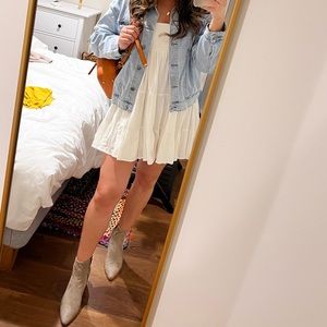 Zara Smocked Mini Dress